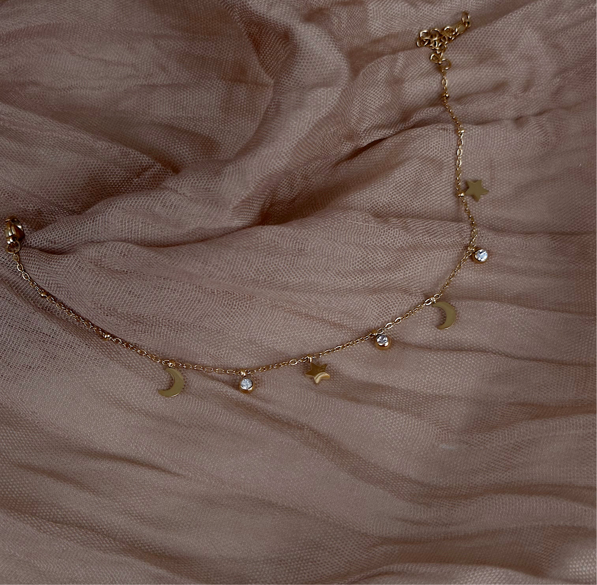 Cosmos Anklet