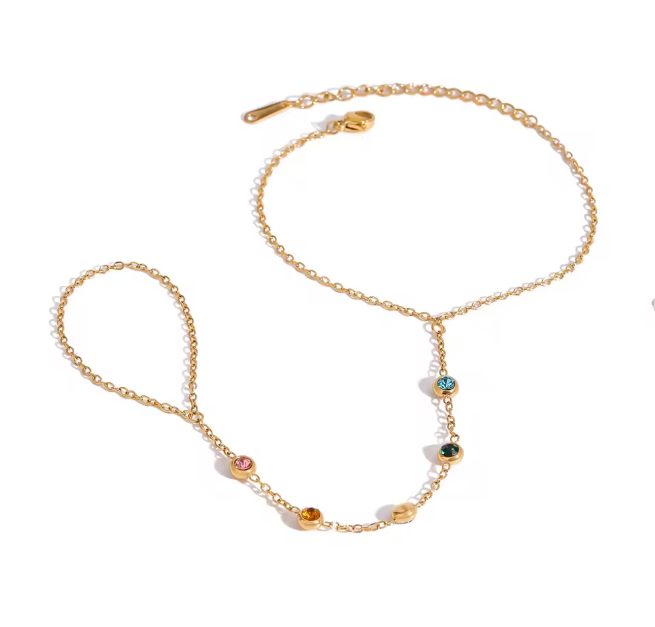 Gem Hand Chain