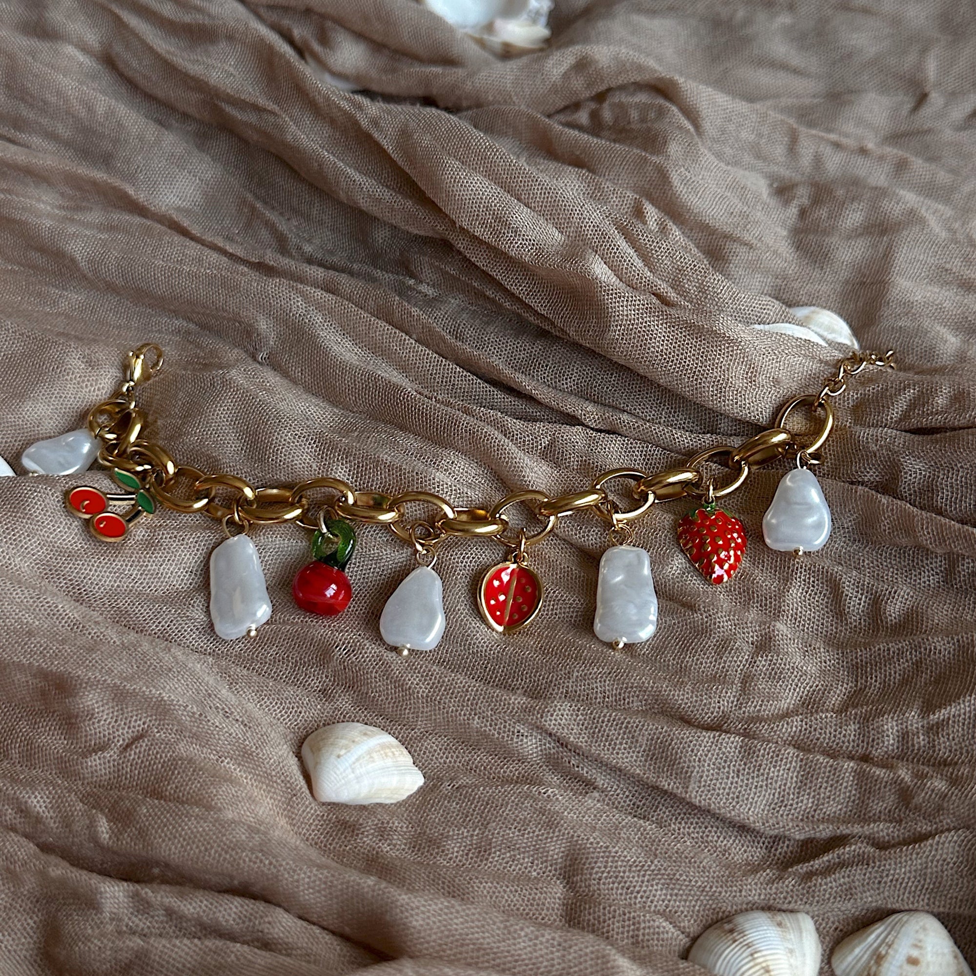 Berry Charms Bracelet