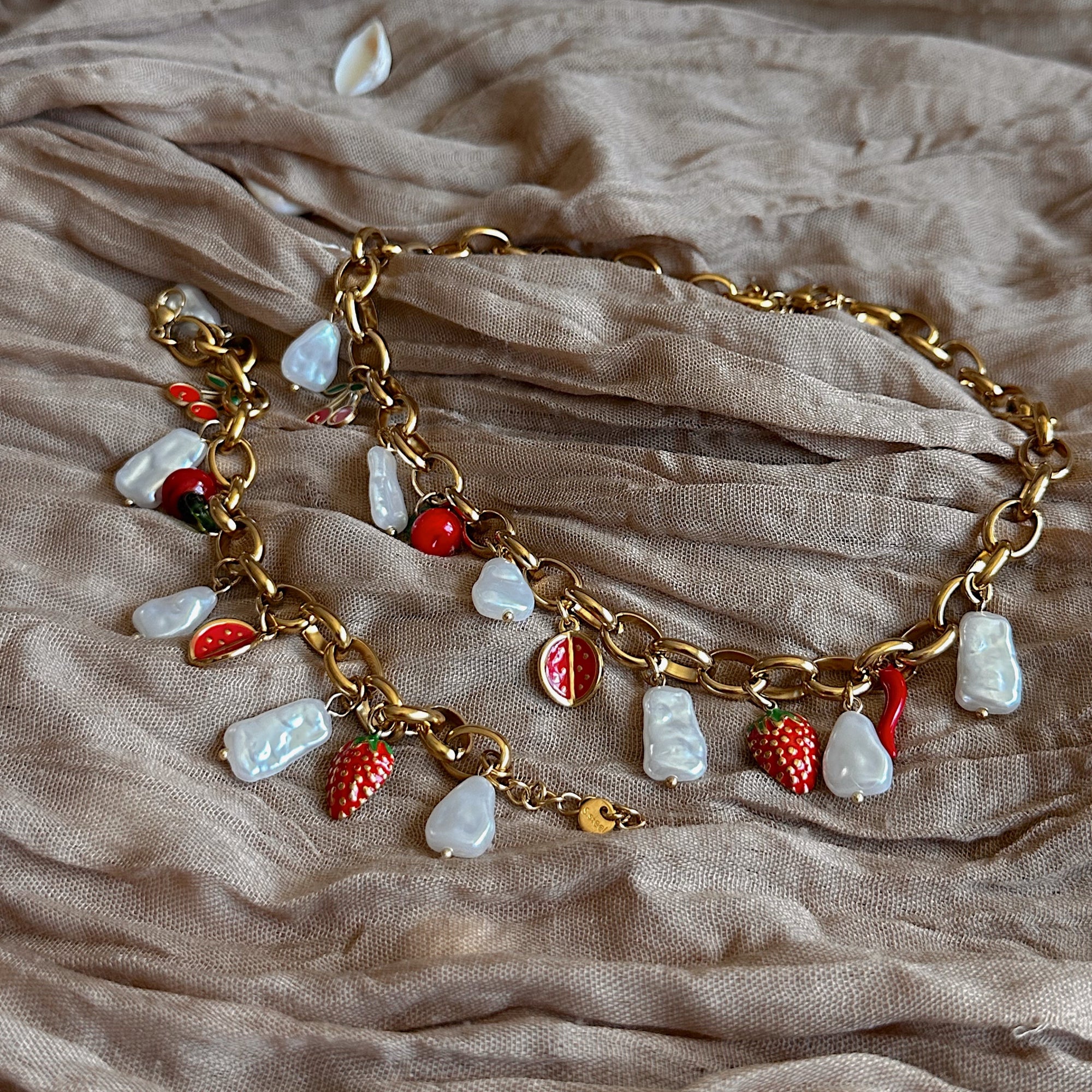 Berry Charms Bracelet