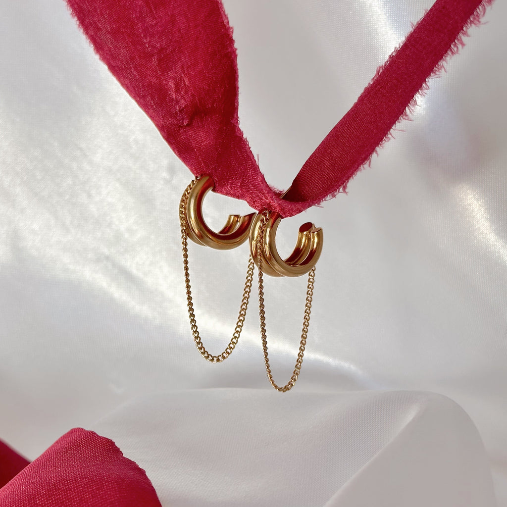Linked Earrings