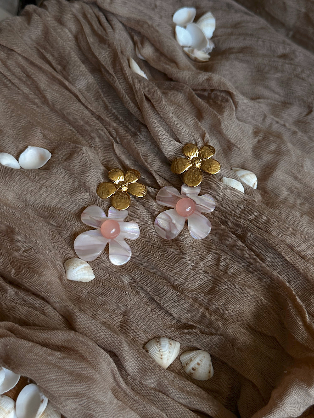 Rose Flore Earrings