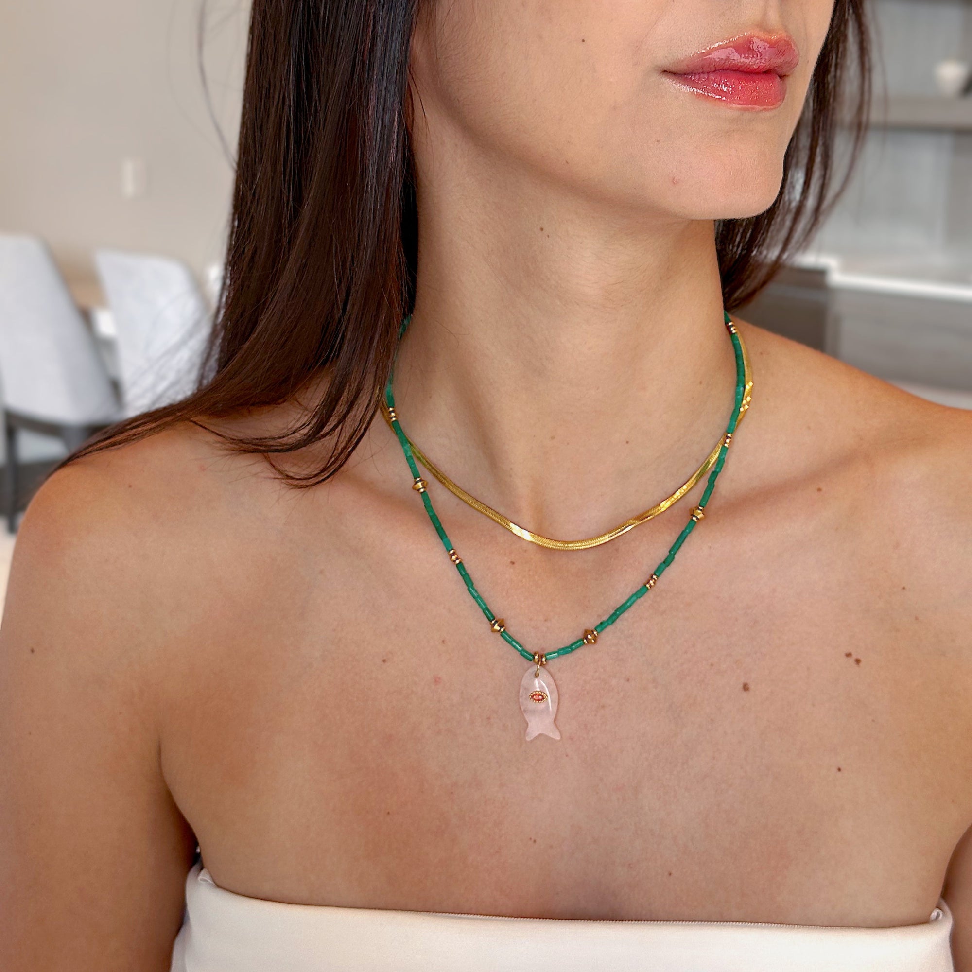 Thin Snake Necklace