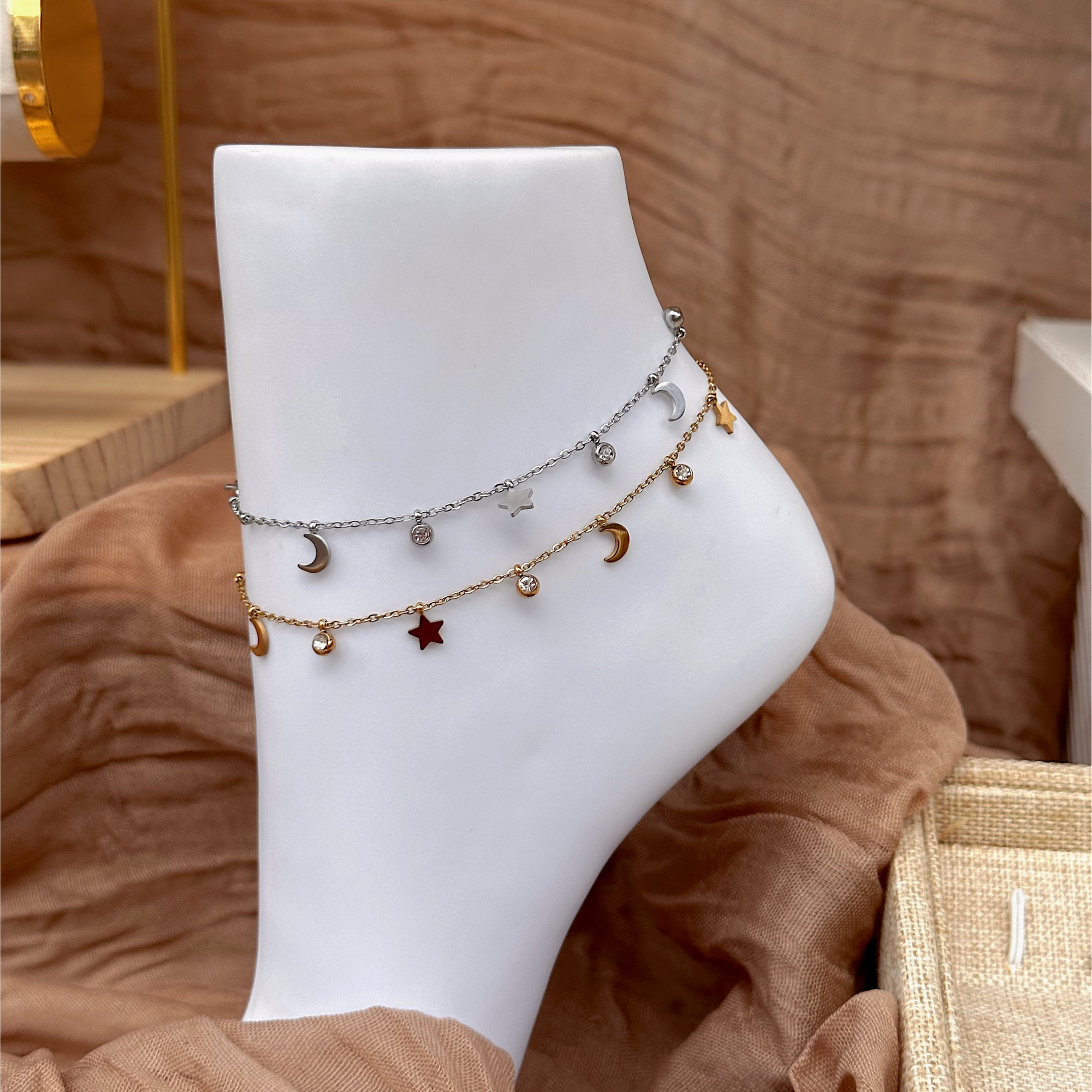 Cosmos Anklet