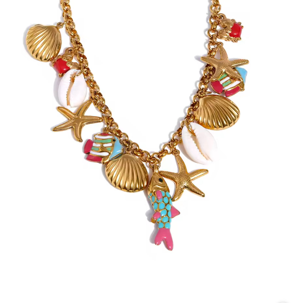 Aqua Necklace