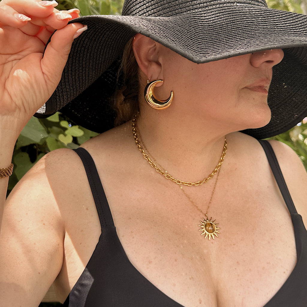 Solar Eye Necklace