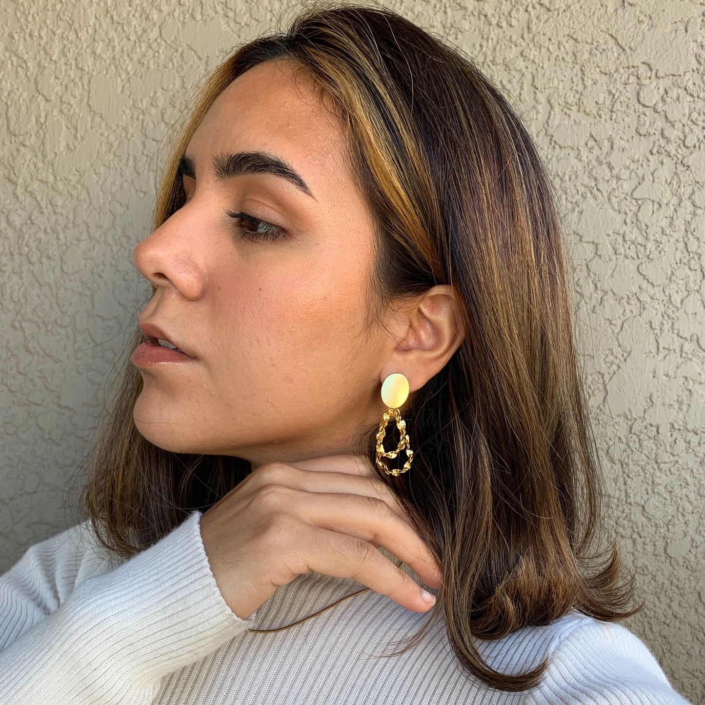 Anat drop earrings